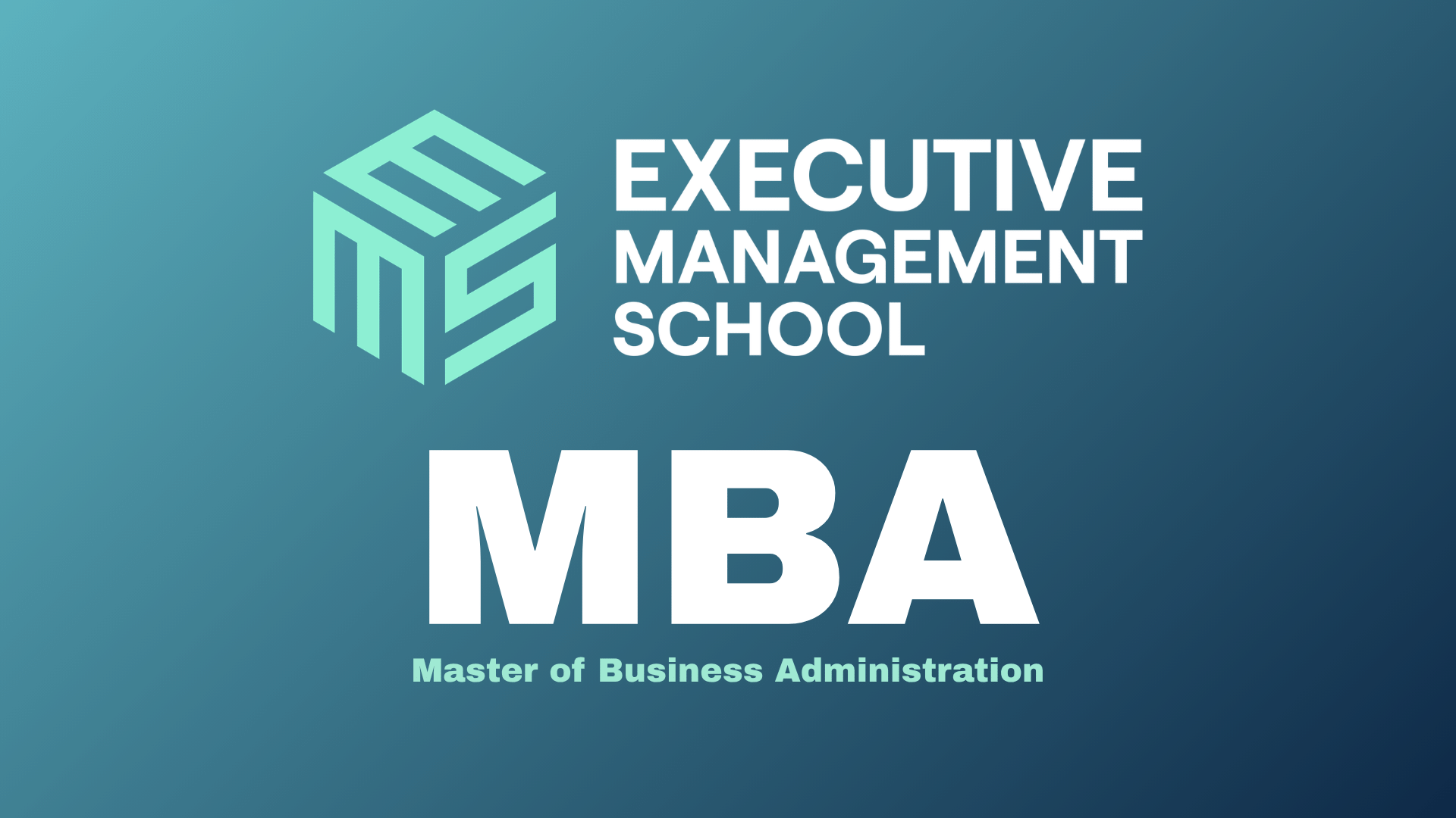 YT MBA | Studium MBA