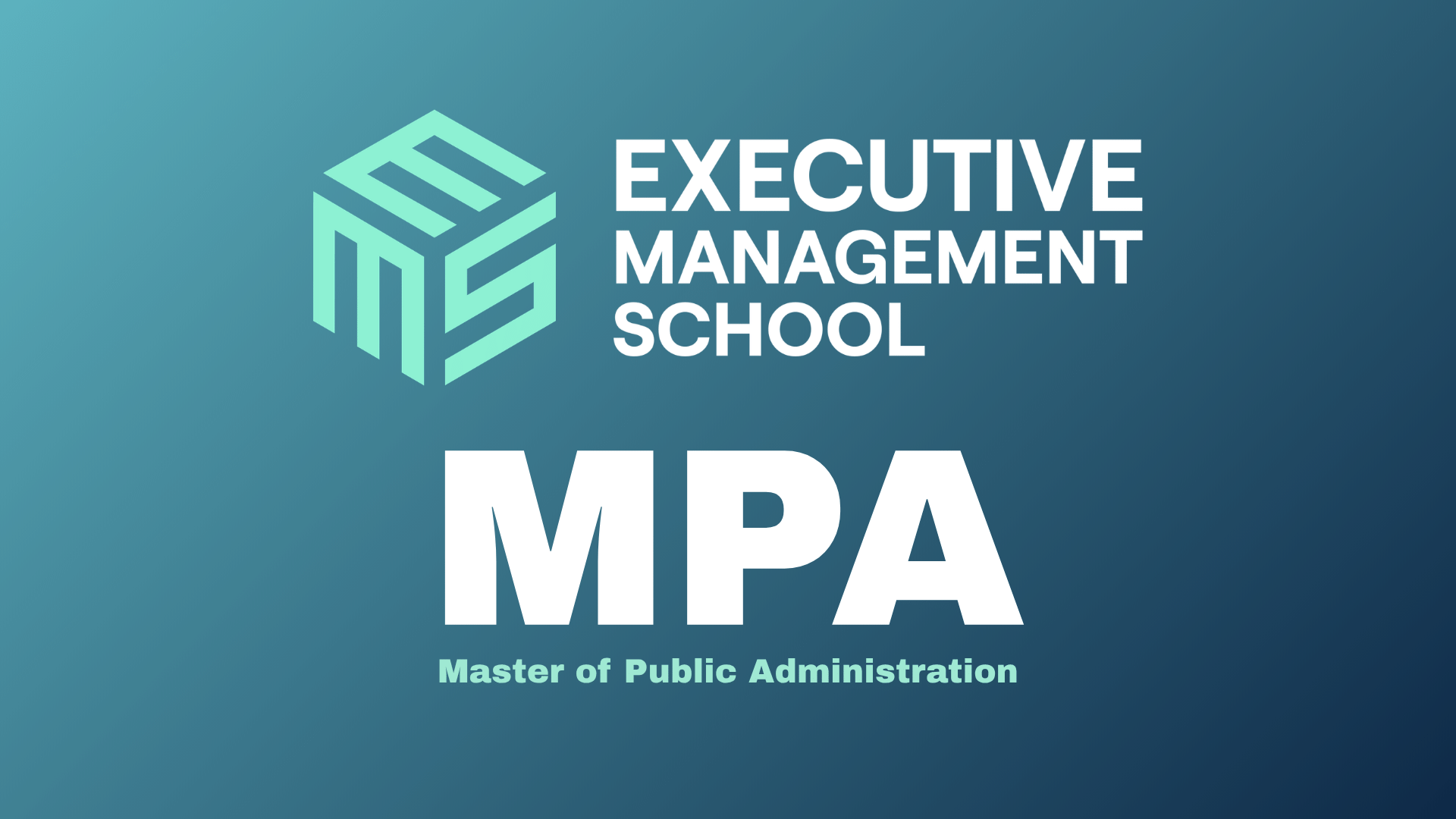 YT MPA | Studium MPA